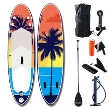 Superior  Price Inflatable Stand Up Paddle Board SUP Paddle Board With Foot Leash For Sale